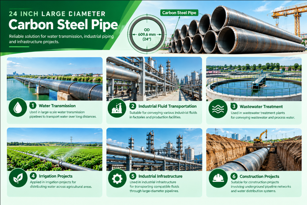 24 Inch Large Diameter Carbon Steel Pipe (2)