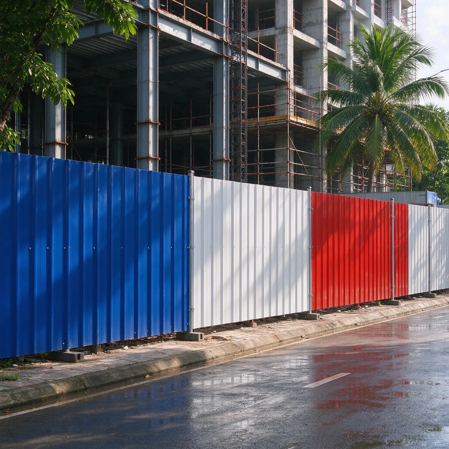 Construction Site Hoarding and Municipal Fencing