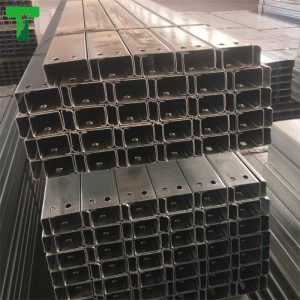ASTM A36 S235JR Structural Steel C Channel Profile Galvanized C Purlin