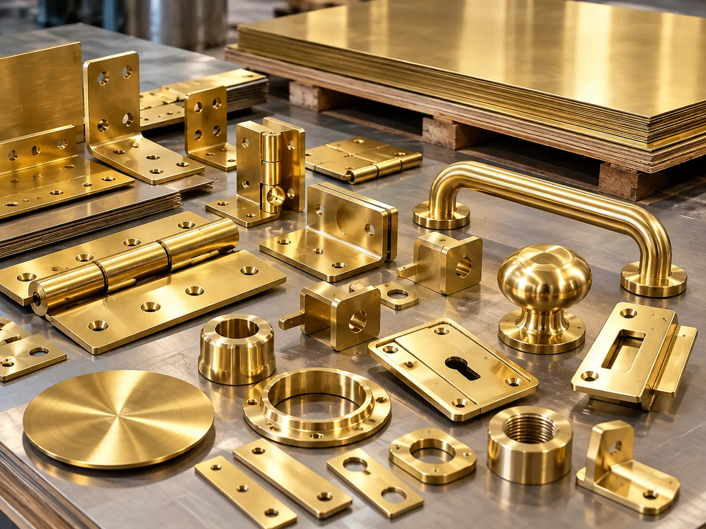 C26000 Yellow Brass Sheet for Hardware & Industrial Components