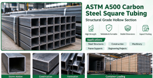 Steel square tube